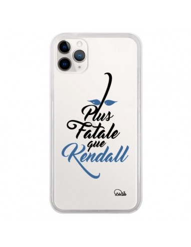 Coque iPhone 11 Pro Plus Fatale que Kendall Transparente - Lolo Santo