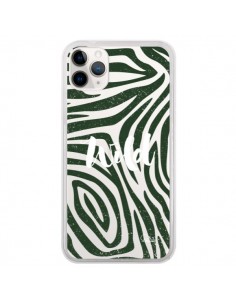Coque iPhone 11 Pro Wild Zebre Jungle Transparente - Lolo...