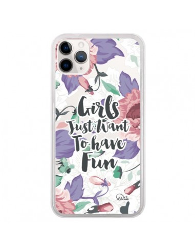 Coque iPhone 11 Pro Girls Fun Transparente - Lolo Santo