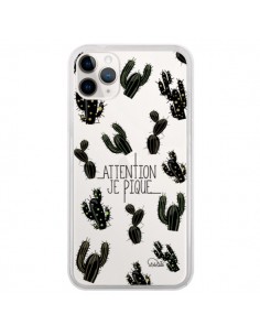 Coque iPhone 11 Pro Cactus Je Pique Transparente - Lolo...