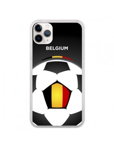 Coque iPhone 11 Pro Belgique Ballon Football - Madotta
