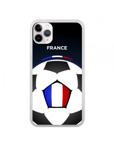 Coque iPhone 11 Pro France Ballon Football -...