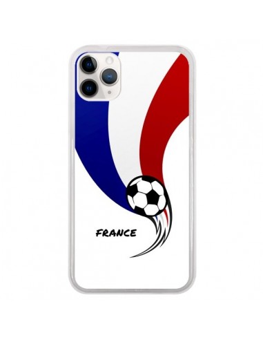 Coque iPhone 11 Pro Equipe France Ballon Football - Madotta