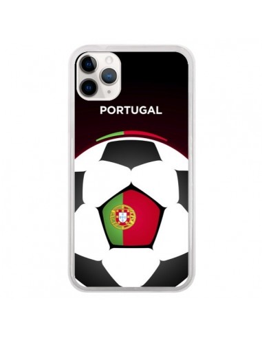 Coque iPhone 11 Pro Portugal Ballon Football - Madotta