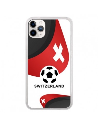 Coque iPhone 11 Pro Equipe Suisse Football - Madotta
