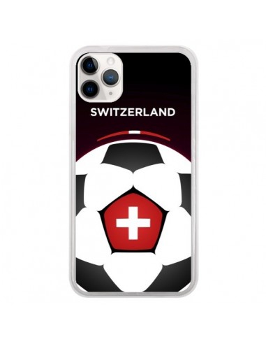 Coque iPhone 11 Pro Suisse Ballon Football - Madotta