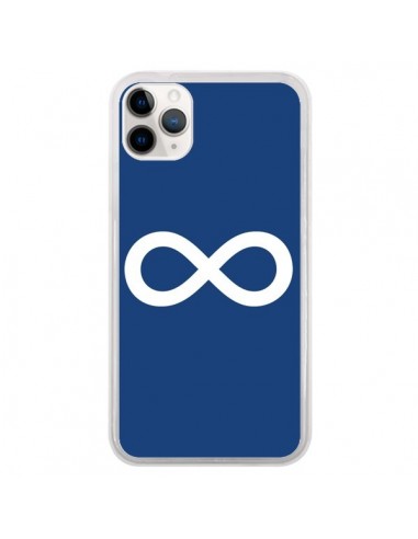 Coque iPhone 11 Pro Infini Navy Blue Infinity - Mary Nesrala