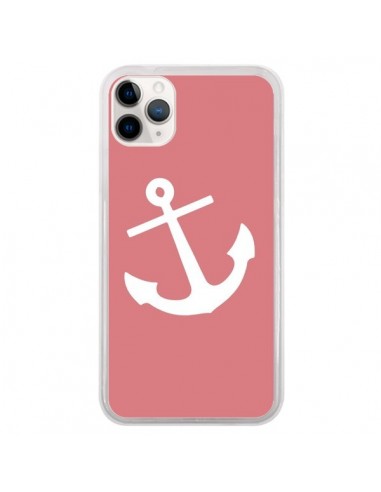 Coque iPhone 11 Pro Ancre Corail - Mary Nesrala