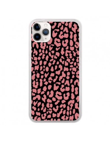 Coque iPhone 11 Pro Leopard Corail - Mary Nesrala