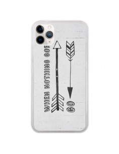 Coque iPhone 11 Pro When nothing goes right - Mary Nesrala