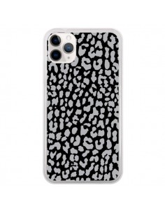 Coque iPhone 11 Pro Leopard Gris - Mary Nesrala