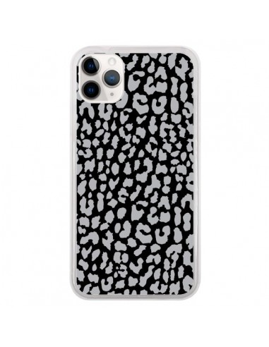 Coque iPhone 11 Pro Leopard Gris - Mary Nesrala