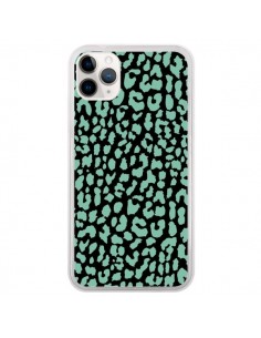 Coque iPhone 11 Pro Leopard Mint Vert - Mary Nesrala