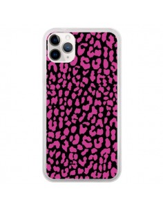 Coque iPhone 11 Pro Leopard Rose Pink - Mary Nesrala