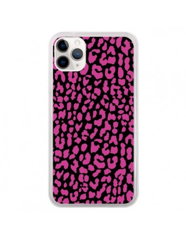 Coque iPhone 11 Pro Leopard Rose Pink - Mary Nesrala