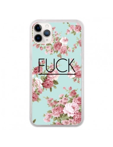Coque iPhone 11 Pro Fuck Fleurs - Maryline Cazenave
