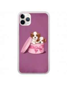 Coque iPhone 11 Pro Chien Dog Boite Noeud - Maryline...