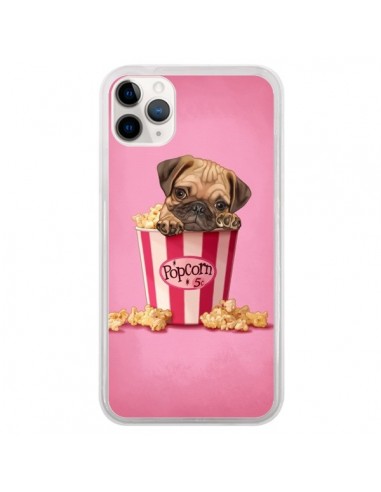 Coque iPhone 11 Pro Chien Dog Popcorn Film - Maryline Cazenave