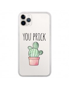 Coque iPhone 11 Pro You Prick Cactus Transparente -...