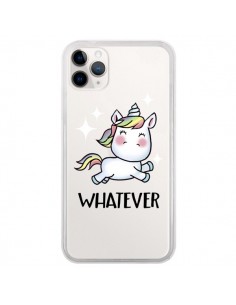 Coque iPhone 11 Pro Licorne Whatever Transparente -...