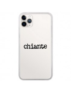 Coque iPhone 11 Pro Chiante Noir Transparente - Maryline...