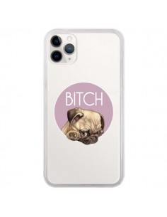 Coque iPhone 11 Pro Bulldog Bitch Transparente - Maryline...