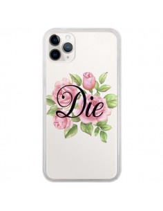 Coque iPhone 11 Pro Die Fleurs Transparente - Maryline...