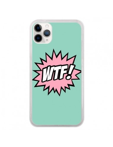 Coque iPhone 11 Pro WTF Bulles BD Comics - Maryline Cazenave