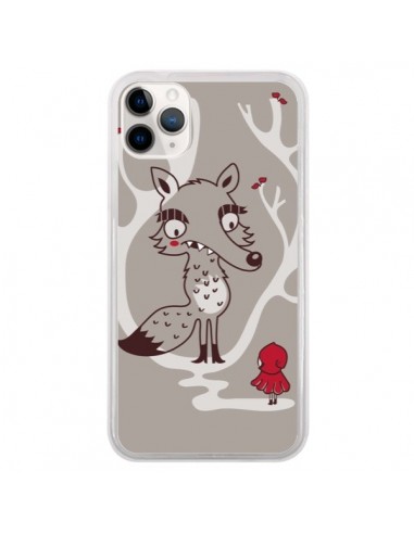 Coque iPhone 11 Pro Le Petit Chaperon Rouge Loup - Maria Jose Da Luz