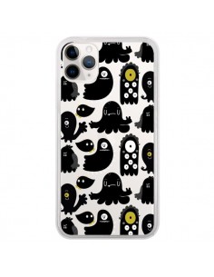 Coque iPhone 11 Pro Monsters Monstres Pattern...