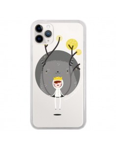 Coque iPhone 11 Pro Monstre Princesse Transparente -...