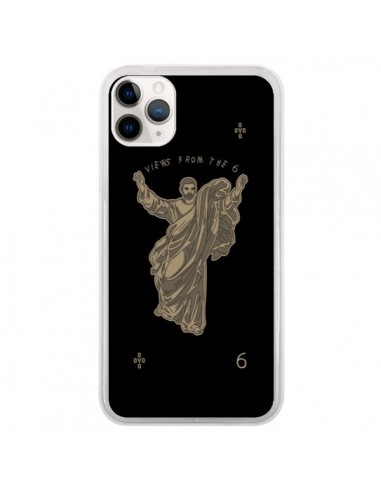 Coque iPhone 11 Pro God Black Drake Chanteur Jeu Cartes - Mikadololo