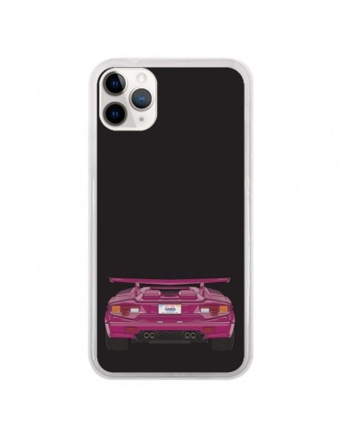 Coque iPhone 11 Pro Yamborhini Voiture - Mikadololo