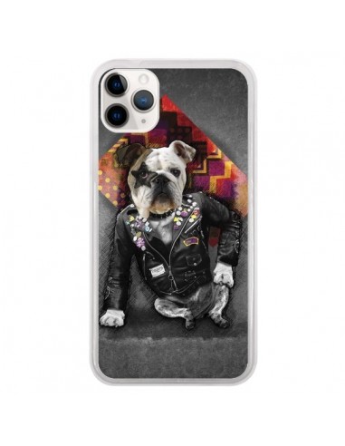 Coque iPhone 11 Pro Chien Bad Dog - Maximilian San
