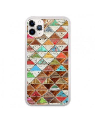 Coque iPhone 11 Pro Love Pattern Triangle - Maximilian San