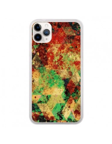 Coque iPhone 11 Pro Azteque Geometric Triangle - Maximilian San