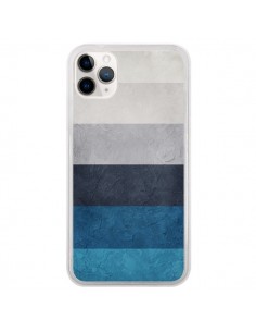 Coque iPhone 11 Pro Bandes Horizontales Greece Hues -...