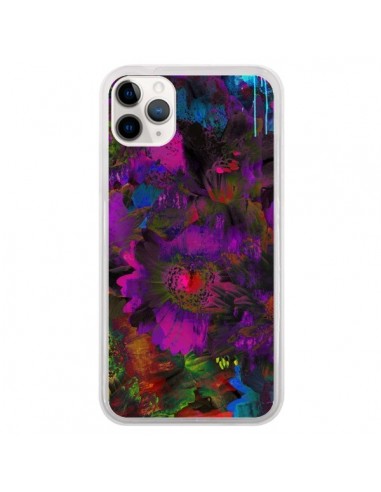 Coque iPhone 11 Pro Fleurs Lysergic Lujan - Maximilian San