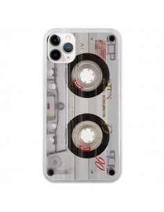 Coque iPhone 11 Pro Cassette Transparente K7 - Maximilian...