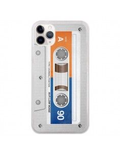 Coque iPhone 11 Pro White Cassette K7 - Maximilian San