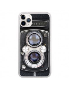 Coque iPhone 11 Pro Vintage Camera Yashica 44 Appareil...