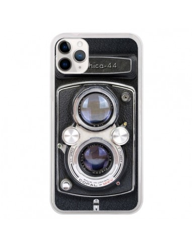 Coque iPhone 11 Pro Vintage Camera Yashica 44 Appareil Photo - Maximilian San