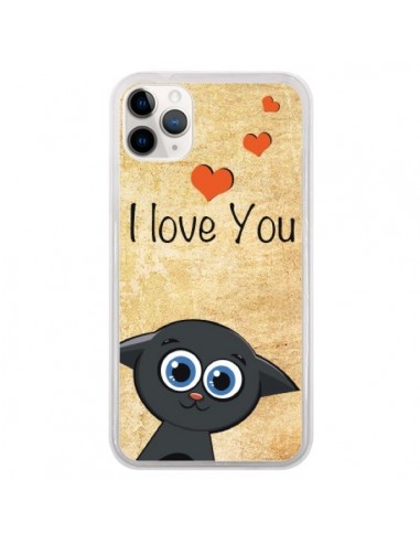 Coque iPhone 11 Pro Cute Cat - Nico