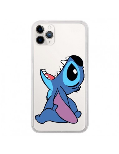 Coque iPhone 11 Pro Stitch de Lilo et Stitch Transparente