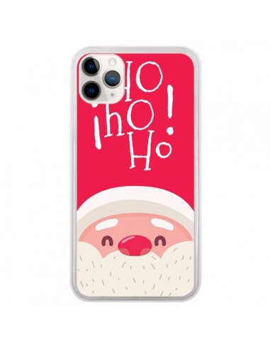 Coque iPhone 11 Pro Père Noël Oh Oh Oh Rouge - Nico