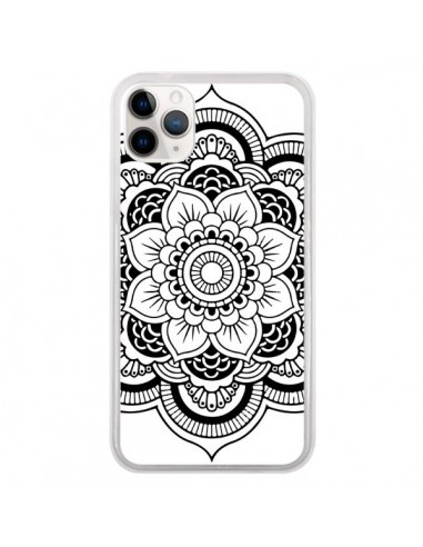 Coque iPhone 11 Pro Mandala Noir Azteque - Nico