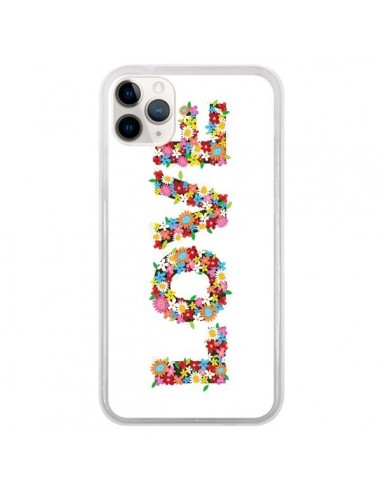 Coque iPhone 11 Pro Love Fleurs - Nico