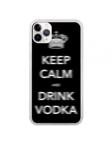 Coque iPhone 11 Pro Keep Calm and Drink Vodka - Nico