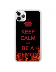 Coque iPhone 11 Pro Keep Calm and Be A Demon - Nico