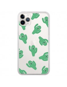 Coque iPhone 11 Pro Chute de Cactus Smiley Transparente -...